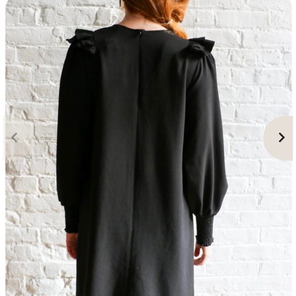 Ganni Ruffle Dress - Picture 4 of 7